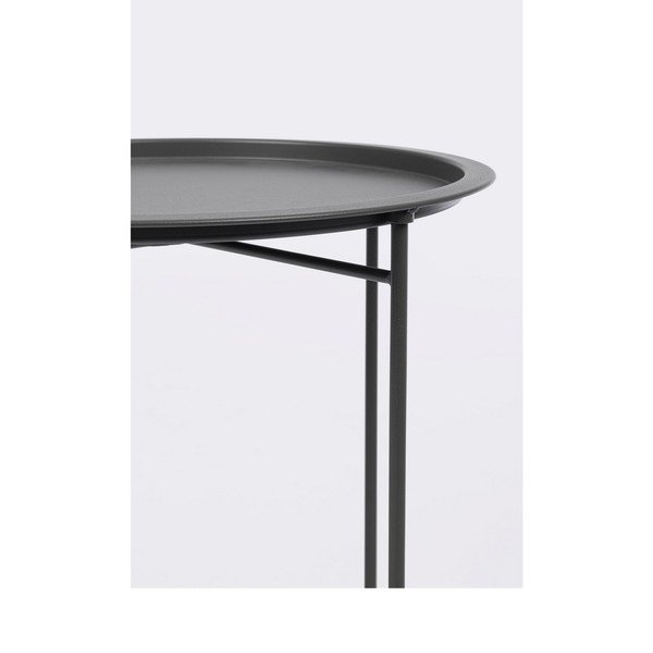 Ocelový kulatý zahradní stolek ø 46 cm Austin – Bizzotto-image-1