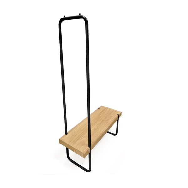 Set lavice a věšáku s ocelovou konstrukcí Woodman Ben-image-2