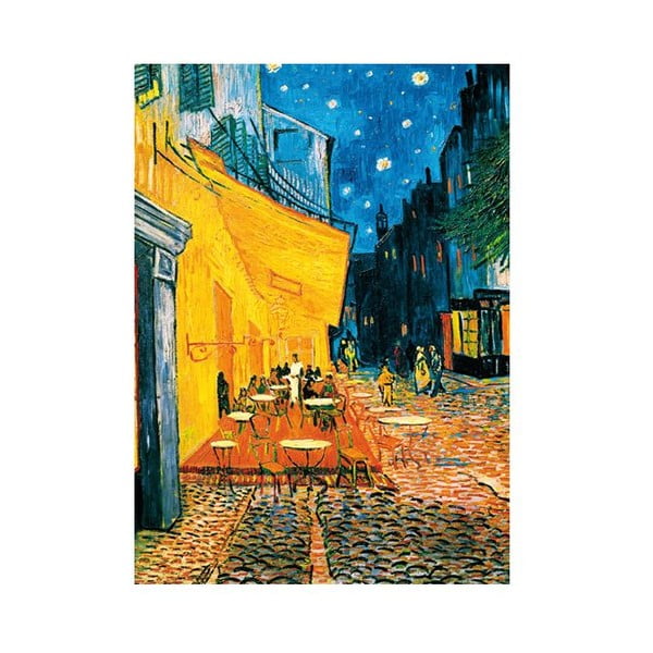 Čtyřdílná fototapeta Terrasse de Café (Vincent Van Gogh), 183 x 254 cm
