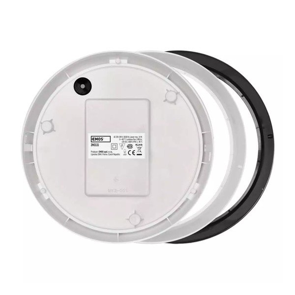 Matně černé LED stropní svítidlo se senzorem pohybu Zuri – EMOS-image-3