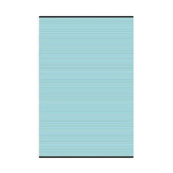Modro-bílý oboustranný koberec vhodný i do exteriéru Green Decore Farah, 90 x 150 cm