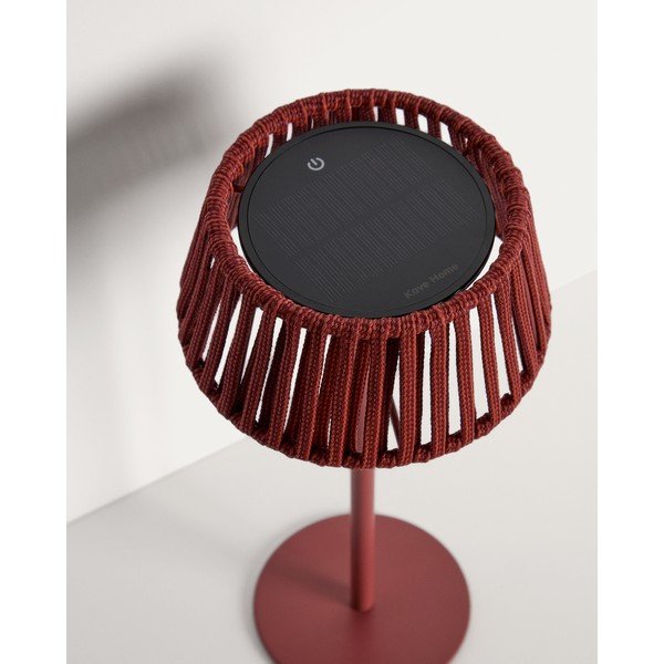 LED stolní /přenosné solární venkovní svítidlo (výška 30 cm) Aldet – Kave Home-image-4