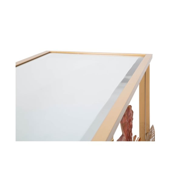 Oranžový konzolový stolek 41.5x114 cm Glam Redy – Mauro Ferretti-image-4