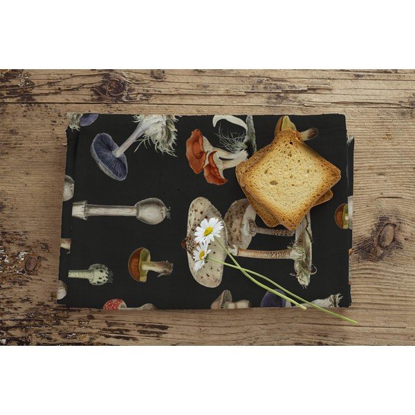 Sada 2 ubrousků Tierra Bella Psychedelic Fungi, 47 x 65 cm-image-1