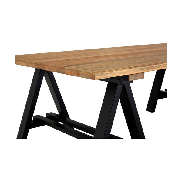 Konferenční stolek s deskou z borovicového dřeva v přírodní barvě 80x140 cm Hampstead – Premier Housewares-image-3