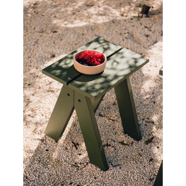 Zelená dřevěná zahradní židle Navo – noo.ma-image-1