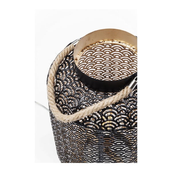 Černá stojací lampa Kare Design Clouds, výška 48 cm-image-3