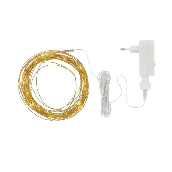 Světelný LED řetěz Sirius Knirke, délka 7,9 m