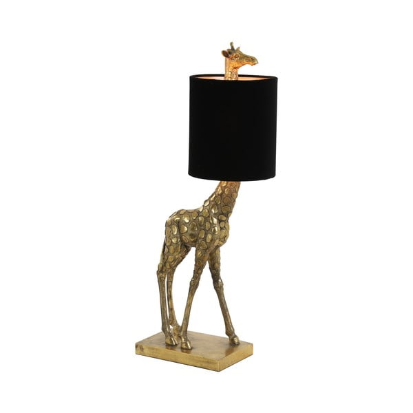 Stolní lampa v černo-bronzové barvě (výška 61 cm) Giraffe – Light & Living-image-4