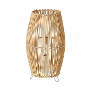 Bambusová stolní lampa v přírodní barvě s bambusovým stínidlem (výška 29 cm) Natural Way – Casa Selección