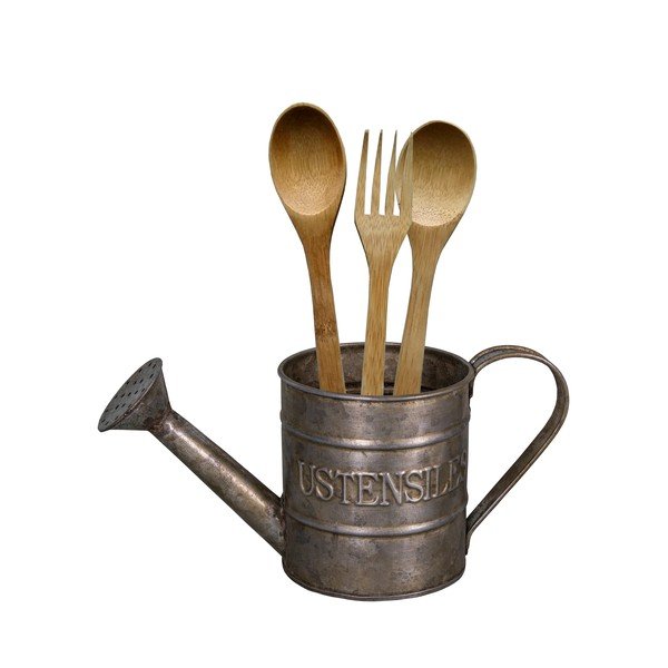 Set zinkové konvice a kuchyňského náčiní Antic Line, ø 10 cm