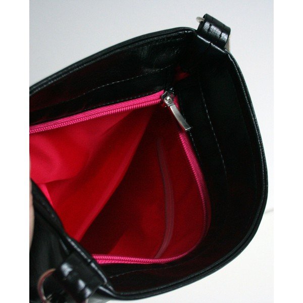 Kabelka přes rameno Dara bags Puzzle Ruby no. 50 I love Paris-image-1