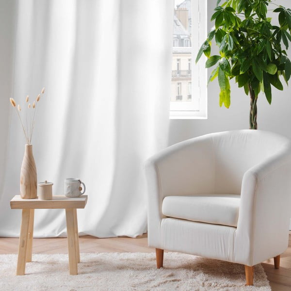 Bílý termo závěs z mikrovlákna 135x260 cm Micropolar – douceur d'intérieur-image-4