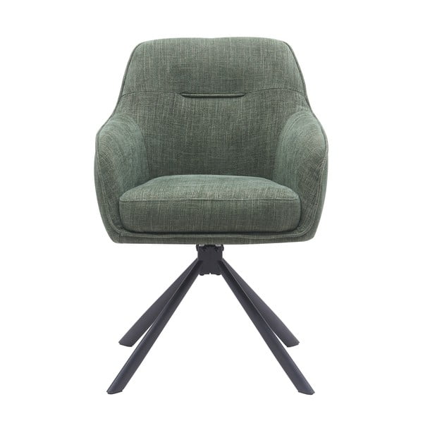 Zelená čalouněná jídelní křesla v sadě 2 ks Avola – Unique Furniture-image-1