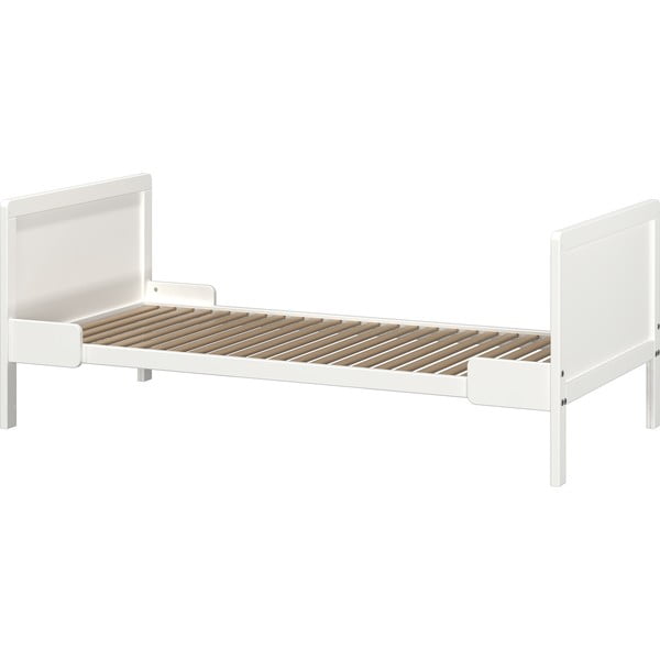 Bílá postýlka z masivního dřeva 70x140 cm Alkmaar – Germania-image-2