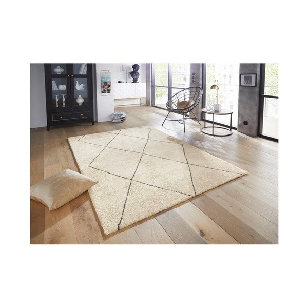 Krémový koberec Elle Decoration Glow Massy, 120 x 170 cm-image-2