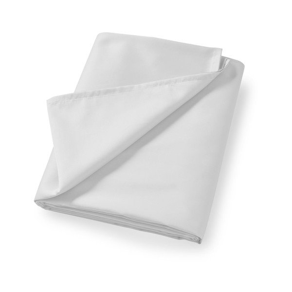 Světle šedé prostěradlo z bavlněného saténu 230x260 cm Cotton Sateen – Bianca