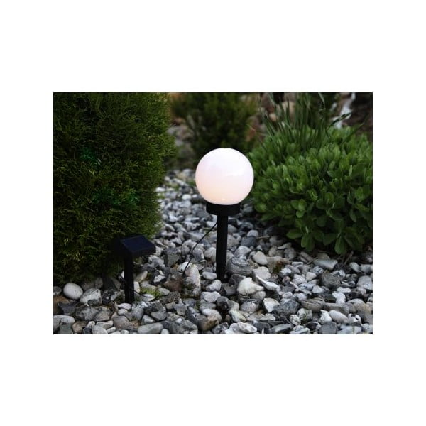 Venkovní solární LED svítidlo Star Trading Globus, ⌀ 15 cm