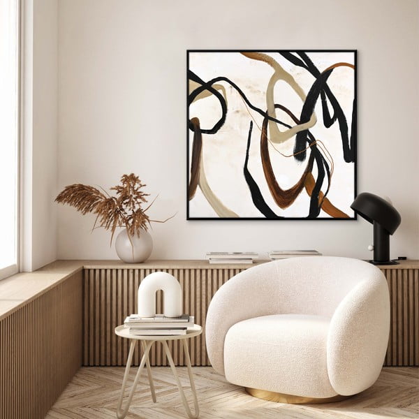 Ručně malovaný obraz 100x100 cm Once Again – Malerifabrikken-image-1