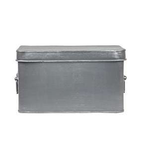 Kovový úložný box LABEL51 Media, šířka 27 cm