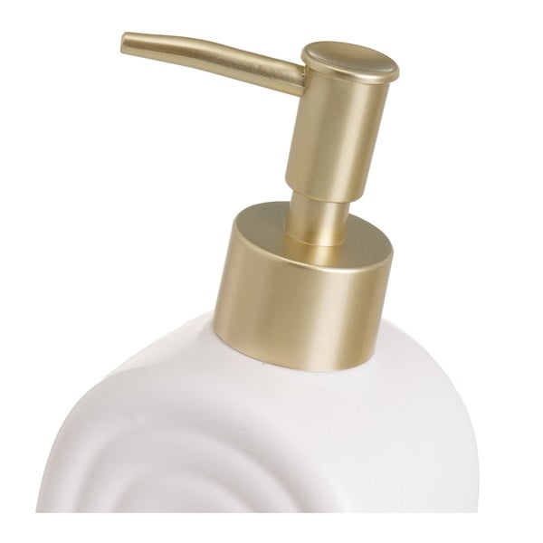 Bílá keramická sada doplňků do koupelny – Casa Selección-image-3