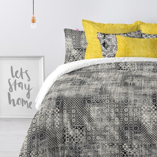 Povlak na peřinu z čisté bavlny Happy Friday Bagru, 220 x 220 cm-image-3