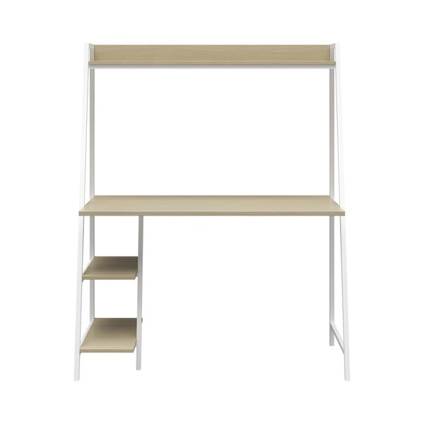 Pracovní stůl nástěnný s deskou v dubovém dekoru 50x110 cm Bushwick – Novogratz