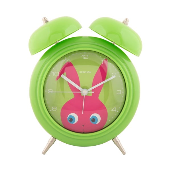 Dětský budík ø 15 cm Peekaboo Bunny – Karlsson