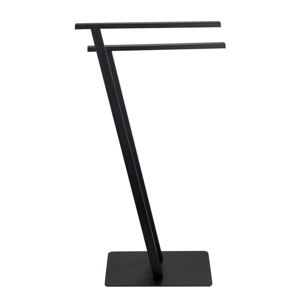 Matně černý ocelový stojan na ručníky Lirio – Wenko-image-3