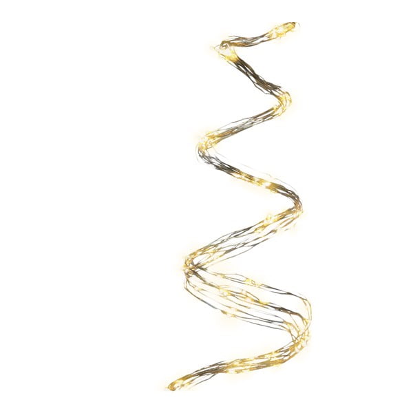 Transparentní LED světelný řetěz DecoKing Lights, 180 světýlek, délka 1,5 m-image-2