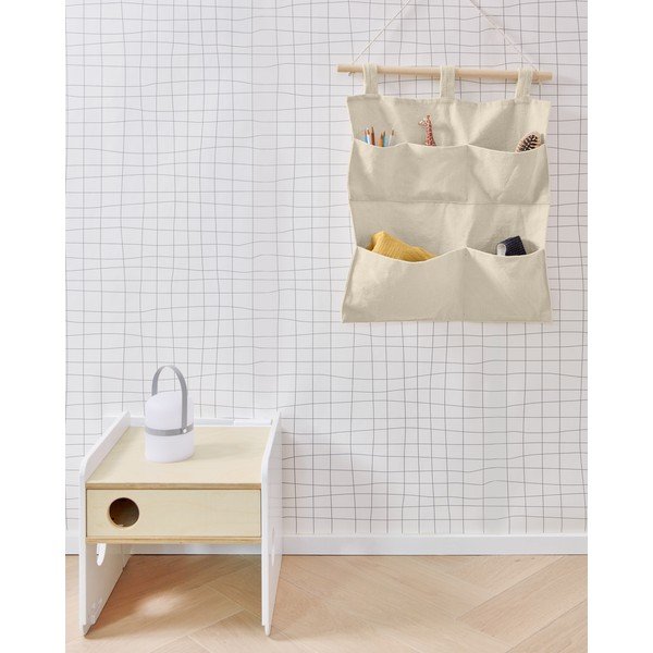 Závěsný bavlněný organizér Kave Home Niale-image-3