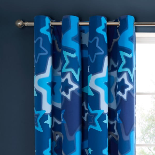 Dětský závěs 2 ks 168x183 cm Ombre Stars – Catherine Lansfield