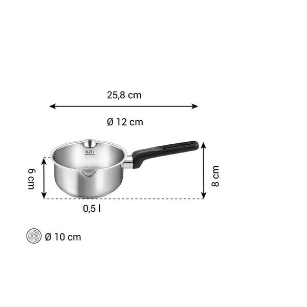 Nerezový rendlík na indukci 500 ml Brava – Tescoma-image-3