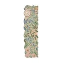 Zelený ručně tkaný vlněný běhoun 60x230 cm Bryony Shaped Floral – Flair Rugs
