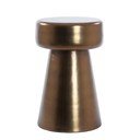 Kovový kulatý odkládací stolek ø 29 cm Dakwa – Light & Living