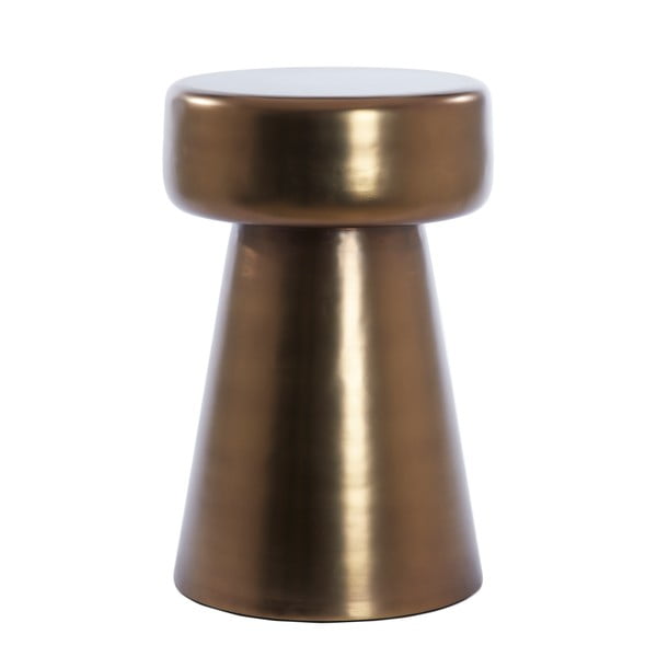 Kovový kulatý odkládací stolek ø 29 cm Dakwa – Light & Living