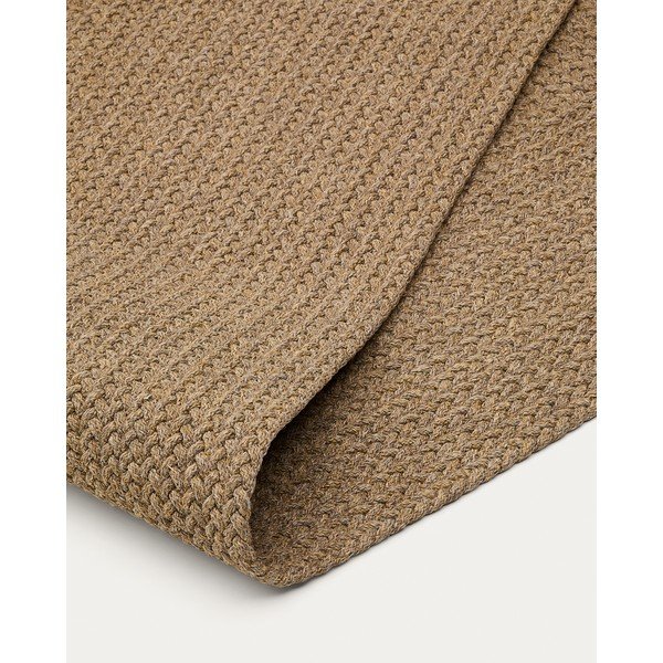 Béžový vnitřní a venkovní koberec z recyklovaných vláken 160x230 cm Despas – Kave Home-image-3