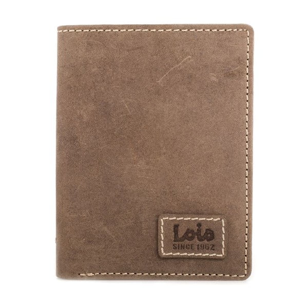 Kožená peněženka Lois Simple, 11x8 cm