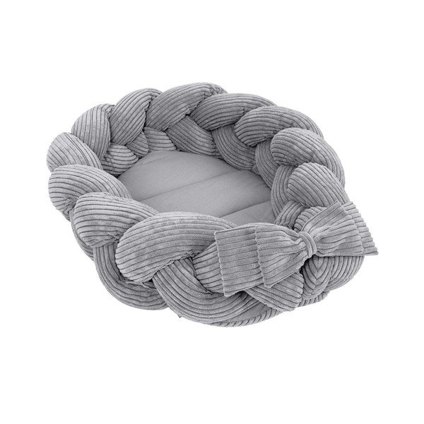Šedé hnízdečko pro miminko 47x70 cm – Meowbaby