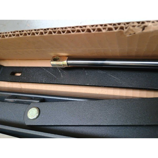 Světle šedá čalouněná dvoulůžková postel s úložným prostorem s roštem 200x200 cm Casey - II. jakost – Mazzini Beds-image-2