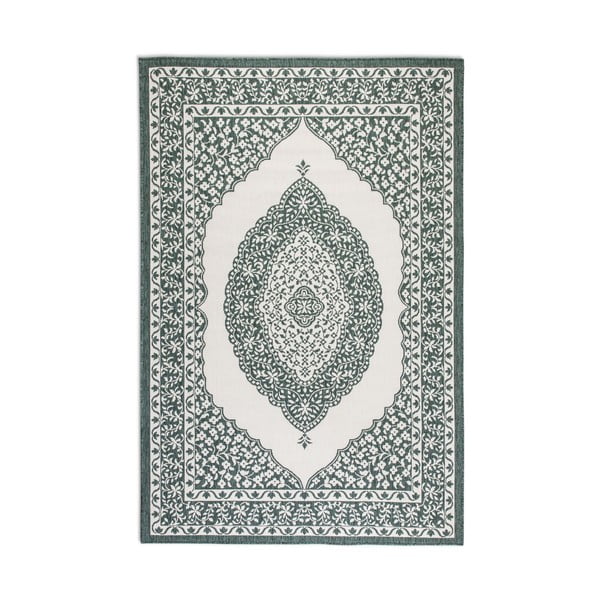 Krémovo-zelený venkovní koberec 120x170 cm Gemini – Elle Decoration