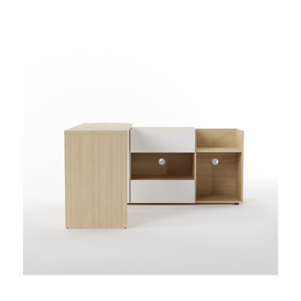 Pracovní stůl s deskou v dubovém dekoru 48x159 cm Tango – TemaHome-image-4