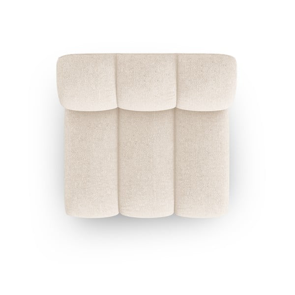 Krémový modul pohovky (středový díl) Lupine – Micadoni Home-image-3