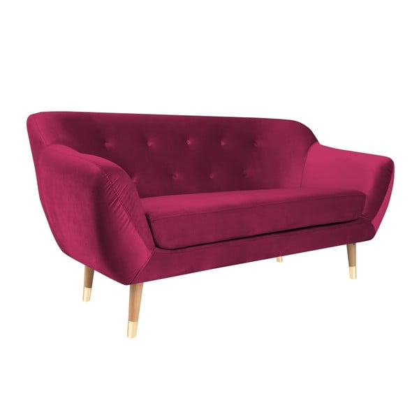 Růžová dvoumístná pohovka Mazzini Sofas Amelie-image-3