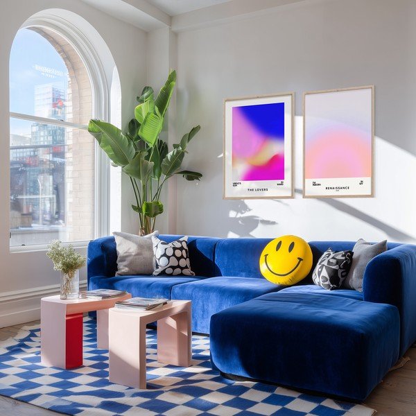 Tištěný obraz s rámem 50x70 cm Love Flow – Styler-image-2