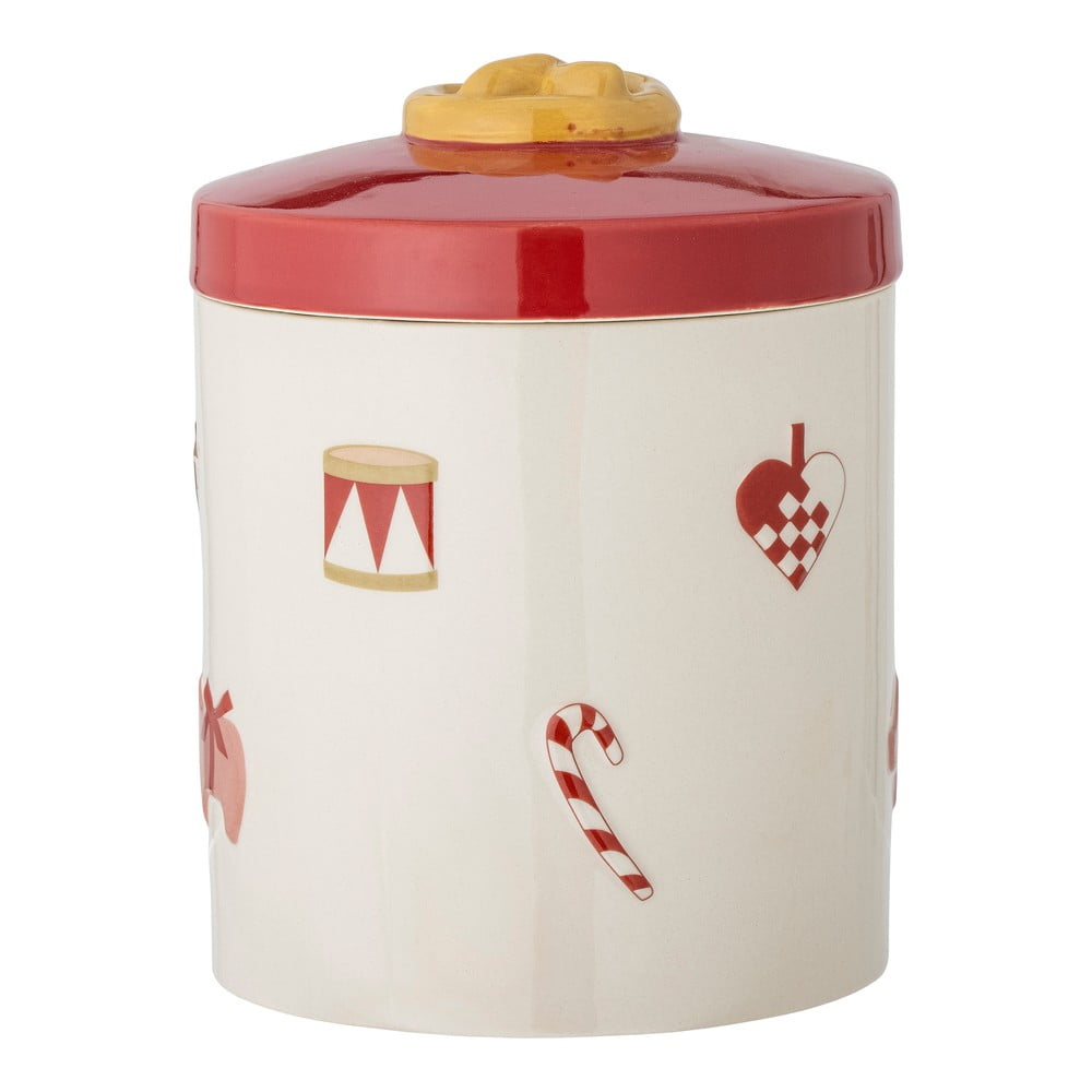 Dóza na cukroví z kameniny Yule – Bloomingville