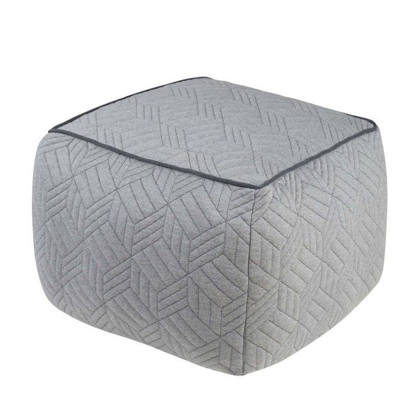 Šedý puf sømcasa Hexad