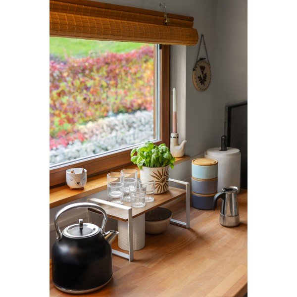 Bílý terakotový květináč Bloomingville Idris, výška 12 cm-image-2