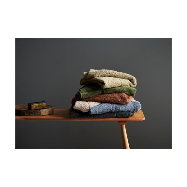 Tmavě šedý froté bavlněný ručník 50x100 cm Line – Södahl-image-3