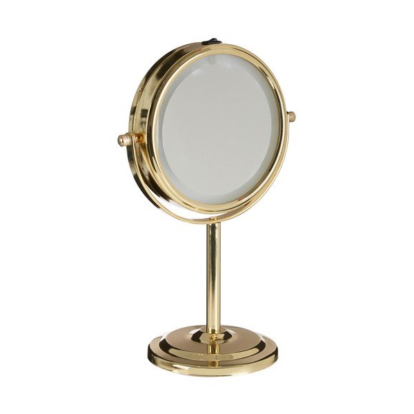 Kosmetické zrcadlo s osvětlením/zvětšovací (zvětšení 2x) ø 15 cm Cassini – Premier Housewares-image-2